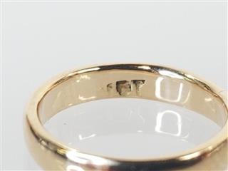 10K Yellow Gold Young Child Baby Ring Band 1G